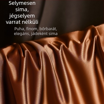 Szatén férfi jégselyem alsónemű, lélegző, antibakteriális, varrat nélküli boxeralsónemű