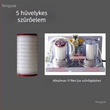 5, 10 és 20 hüvelykes ultrafin membrán szűrő cartridge likőrhöz, gyümölcsborhoz és otthoni készítésű italokhoz