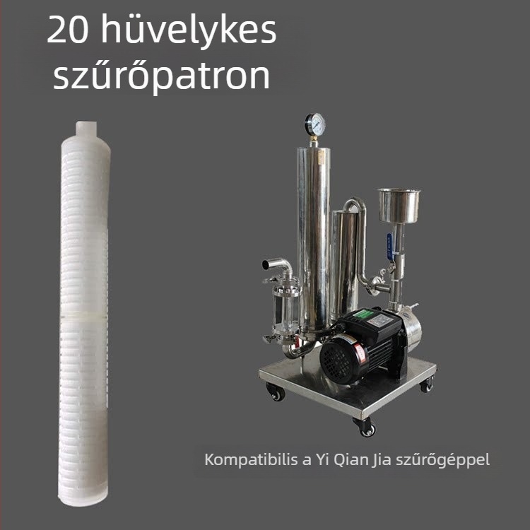 5, 10 és 20 hüvelykes ultrafin membrán szűrő cartridge likőrhöz, gyümölcsborhoz és otthoni készítésű italokhoz