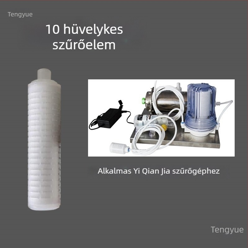 5, 10 és 20 hüvelykes ultrafin membrán szűrő cartridge likőrhöz, gyümölcsborhoz és otthoni készítésű italokhoz
