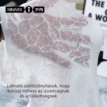 Férfi jégselyem hálós boxeralsó jacquard leopard mintával és kamélia illatú hidratáló hatással