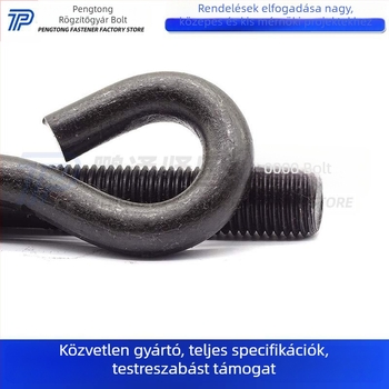 Beágyazott építőelemekhez L‑alakú hegesztett lemezcsavarok
