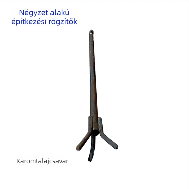 Beágyazott építőelemekhez L‑alakú hegesztett lemezcsavarok