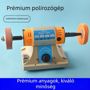 Kompakt asztali csiszoló-, polírozó és gravírozó gép nefrithez és kőhöz, ipari minőség