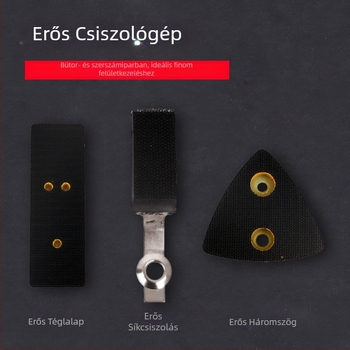 TD8560 Pneumatikus csiszoló rendszer egyenes csiszolóval, háromszög alakú csiszolófej és előre-hátra lengő mozgású csiszolófej