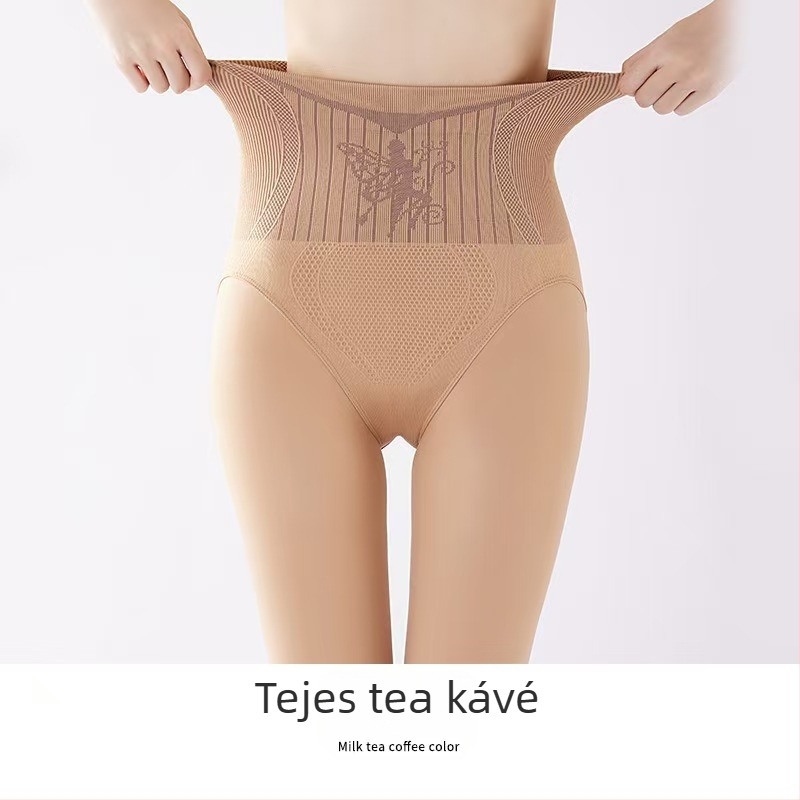 Flower Fairy Vízfény: Fekete nylon harisnya fleece béléssel, vastagított, egyrétegű velúrhatású, a karcsú lábakért