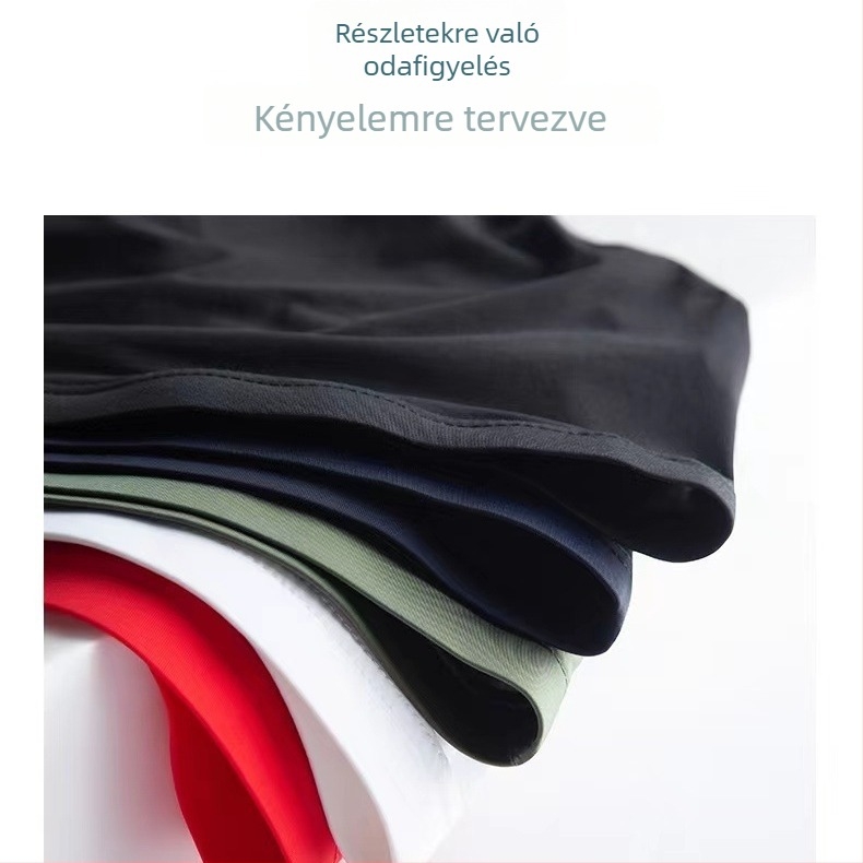 Férfi Ice Silk alsónemű, lélegző, vékony, alacsony derekú