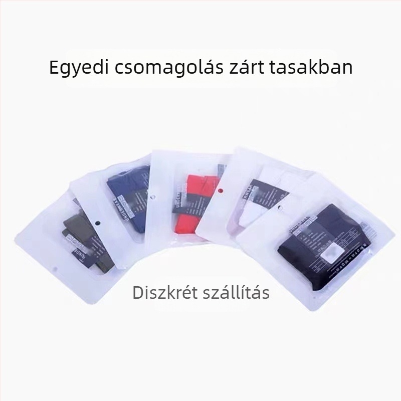 Férfi Ice Silk alsónemű, lélegző, vékony, alacsony derekú
