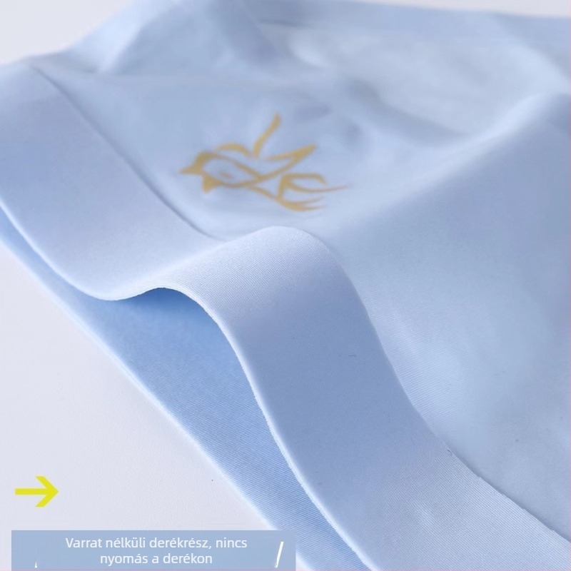 Ultra vékony ice silk férfi fehérnemű, szexi brief, varrás nélküli, gyorsan száradó, 5Du konvex dizájn