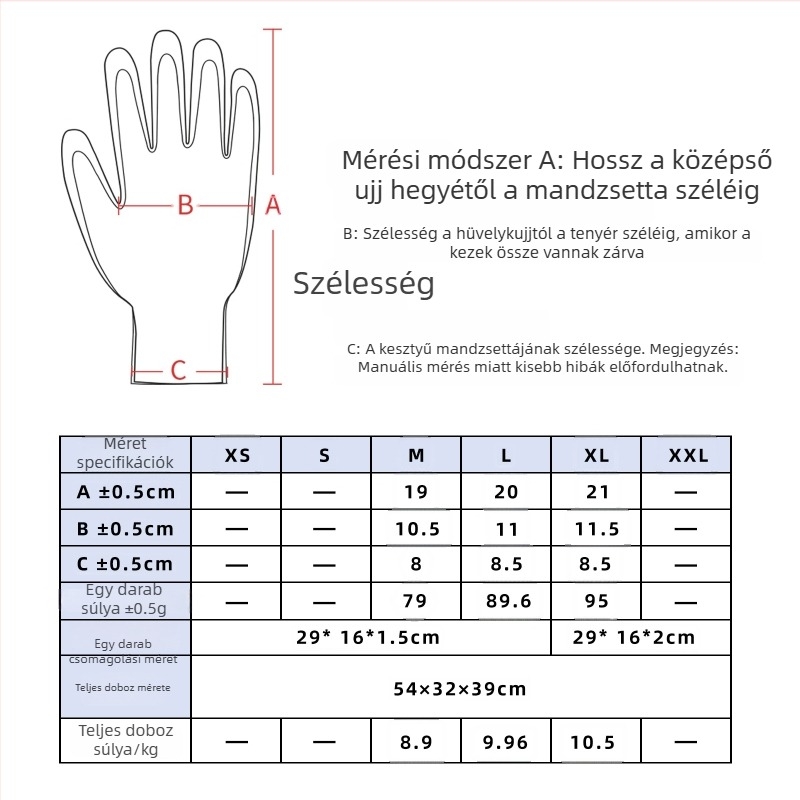 PE-bevonatú horgászkesztyű, vágás- és átszúrás elleni védelemmel, csúszásmentes, kültéri használatra