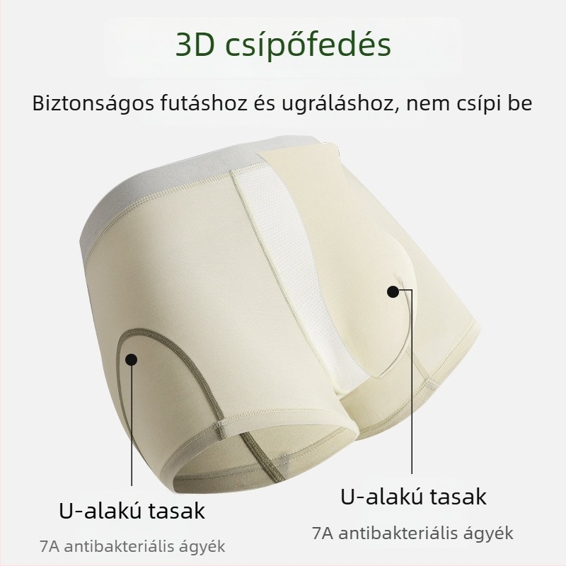 Modal férfi boxer rövidnadrág, lélegző, antibakteriális, 7A betéttel, 2024 modell