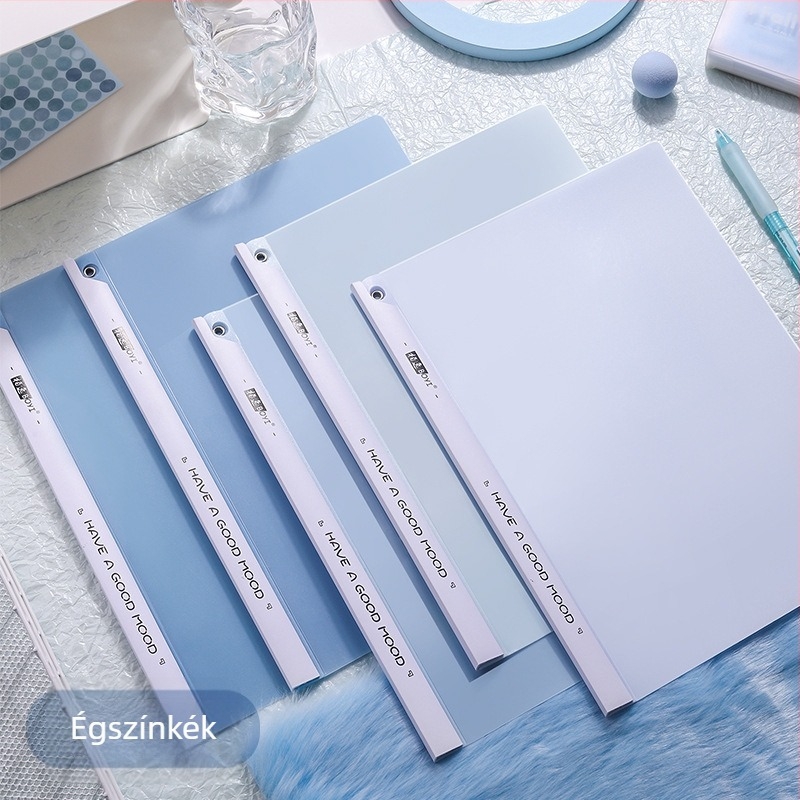A4-es méretű forgó csíptetős irattartó, elegáns dizájn, nagy tárolókapacitás
