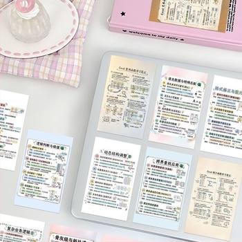 48 matricák általános- és középiskolai matematikai versenyekhez, Excel függvények tanulásához készült matricák és notebook dekorációs matricák