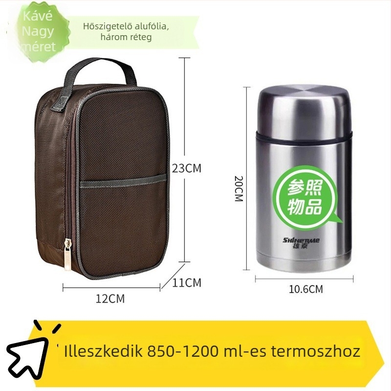 Univerzális braising pohárvédő tok, 800–1000 ml, védő és vastagított tok