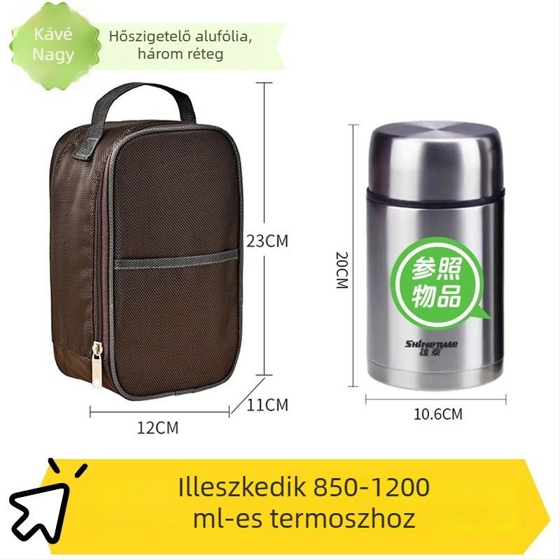 Univerzális braising pohárvédő tok, 800–1000 ml, védő és vastagított tok