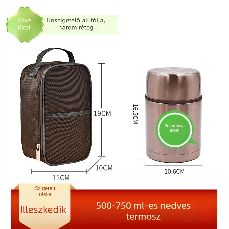 Univerzális braising pohárvédő tok, 800–1000 ml, védő és vastagított tok