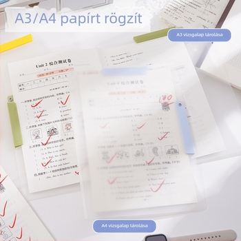 Két húzórúddal forgó irattartó mappa A4-es dokumentumokhoz