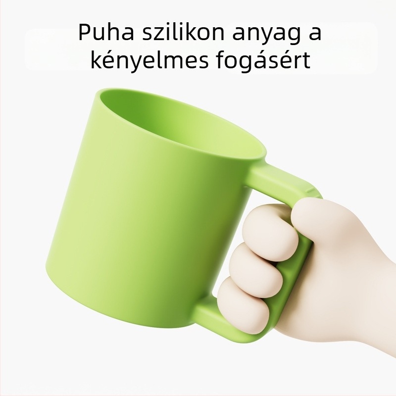 Gyerekeknek kész szilikon hőszigetelt palacktok fogantyúval