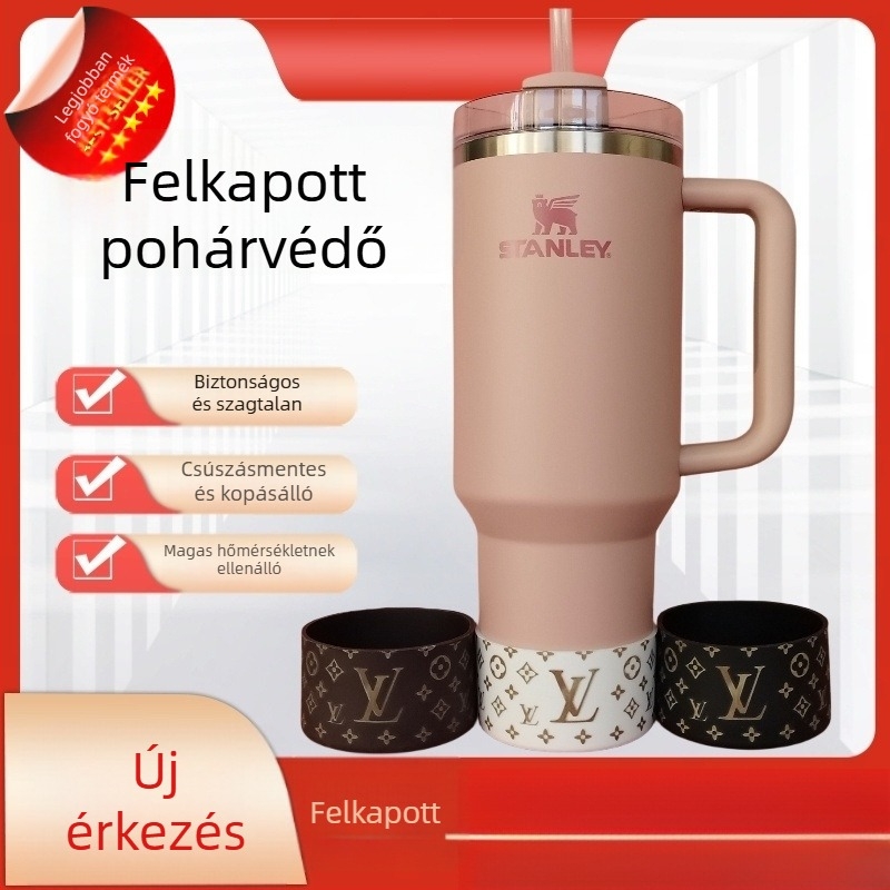 Autó pohártartó sapka, univerzális, 7,5–8,5 cm, hőálló, rugalmas alsó párna