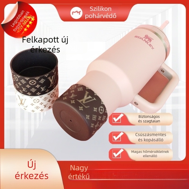Autó pohártartó sapka, univerzális, 7,5–8,5 cm, hőálló, rugalmas alsó párna