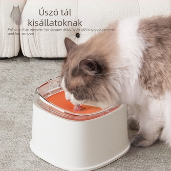 Függeszthető víztál macskáknak és kutyáknak, nagy kapacitású itató és víz-ellátó
