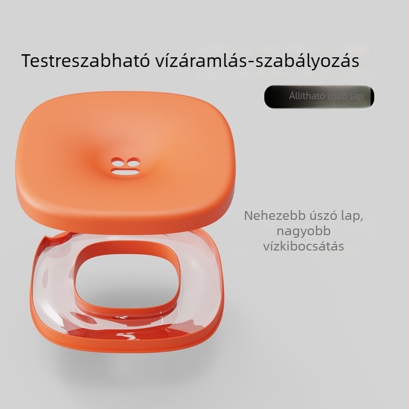 Függeszthető víztál macskáknak és kutyáknak, nagy kapacitású itató és víz-ellátó