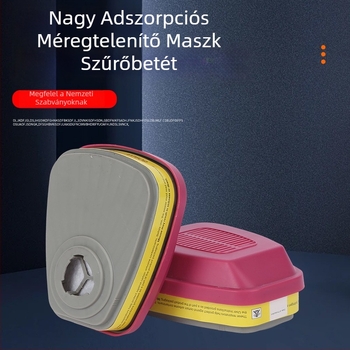 60921/60923/60926 Aktív szén szűrődoboz gázmaszkhoz – szagok elleni védelem