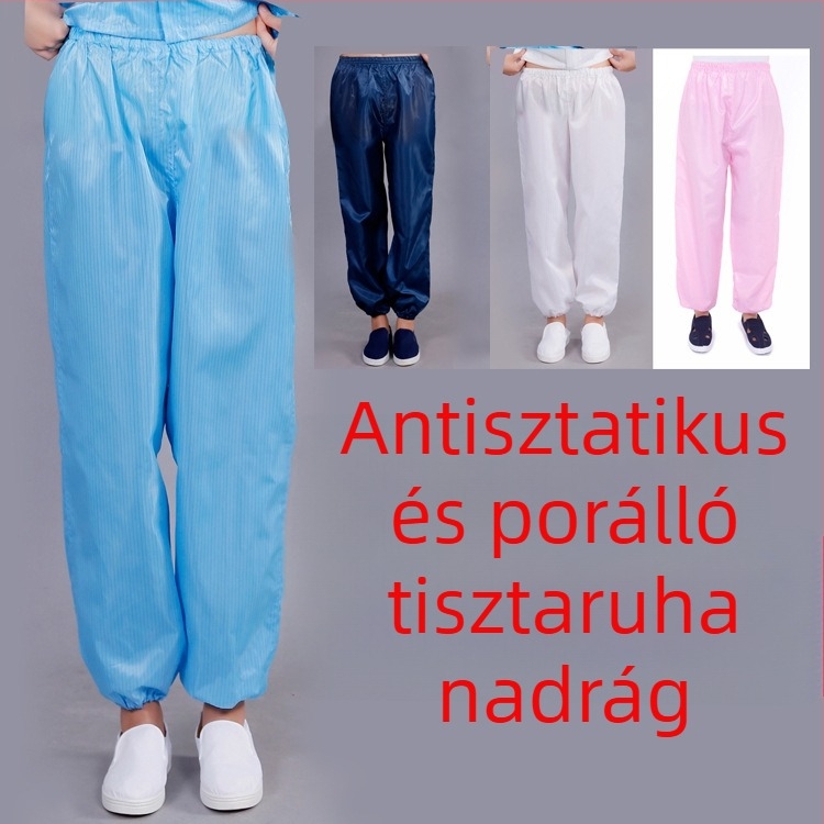 Porvédő antistatikus munkanadrág, uniszex