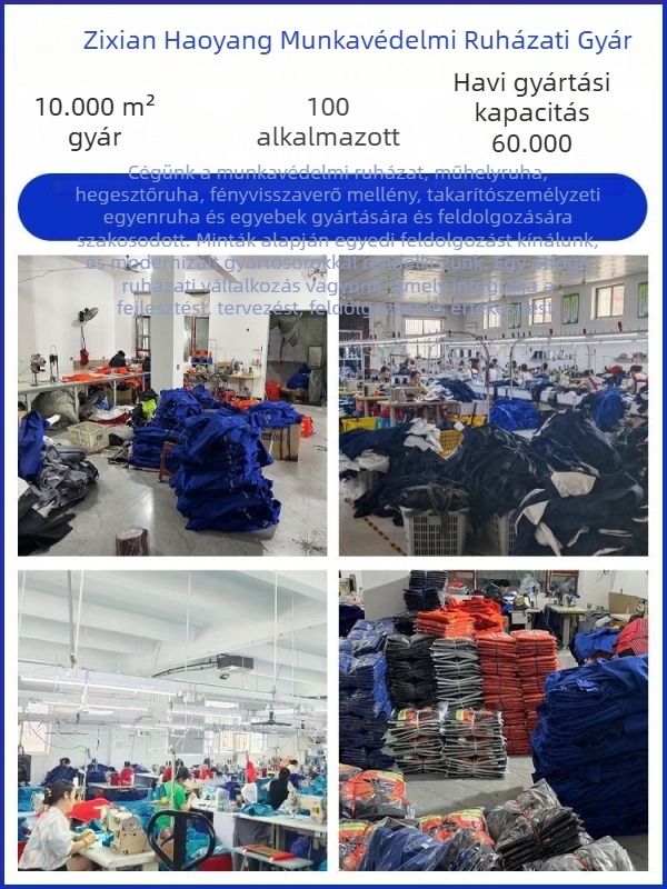Antisztatikus denim munkanadrág hegesztőknek, téli fleece-béléssel