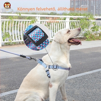 Mellény-stílusú kutyahám közepes és nagytestű kutyáknak, megfelelő kisebbeknek és kölyköknek is