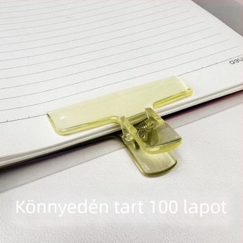 Classmate xi Átlátszó akrilklip – minimalistus fájlokhoz és dokumentumokhoz, többfunkciós tárolóklip