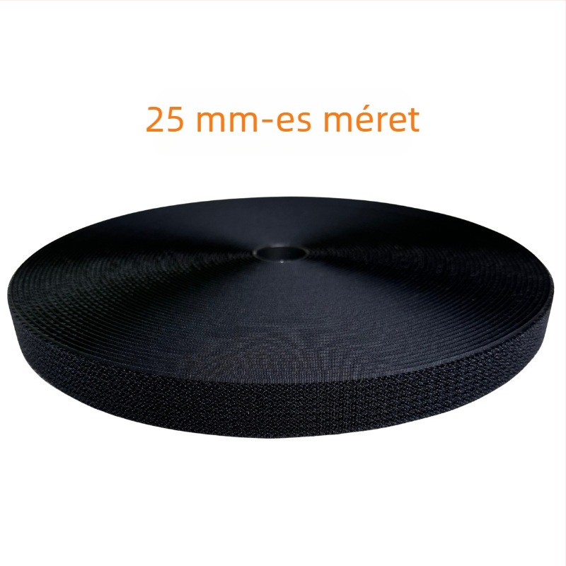 Nylon kábelrendező szalag kampó–hurok Velcro zárással, újrahasználható