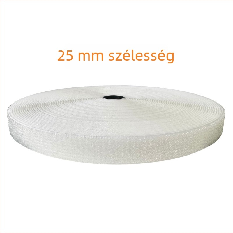 Nylon kábelrendező szalag kampó–hurok Velcro zárással, újrahasználható