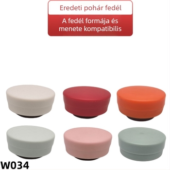 W034 Külső szivárgásmentes fedél pohárhoz és termoszhoz – cserefedél kiegészítő