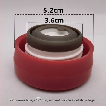W034 Külső szivárgásmentes fedél pohárhoz és termoszhoz – cserefedél kiegészítő