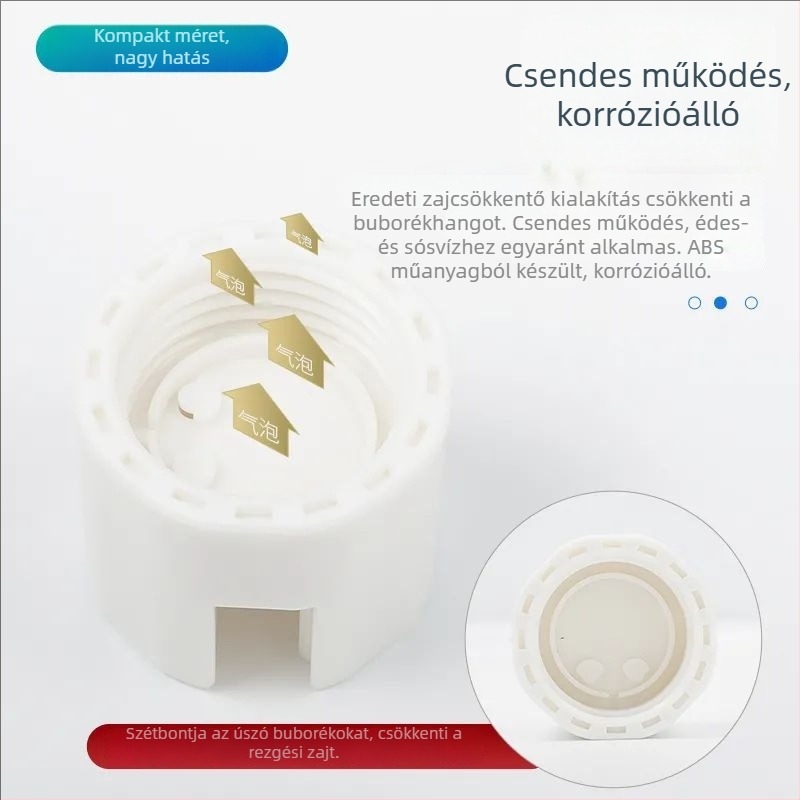 Automatikus akvárium víztöltő, kis vízszint-szabályozó, csepegő tartály, áramellátás nélkül, édes- és sósvizes akváriumokhoz