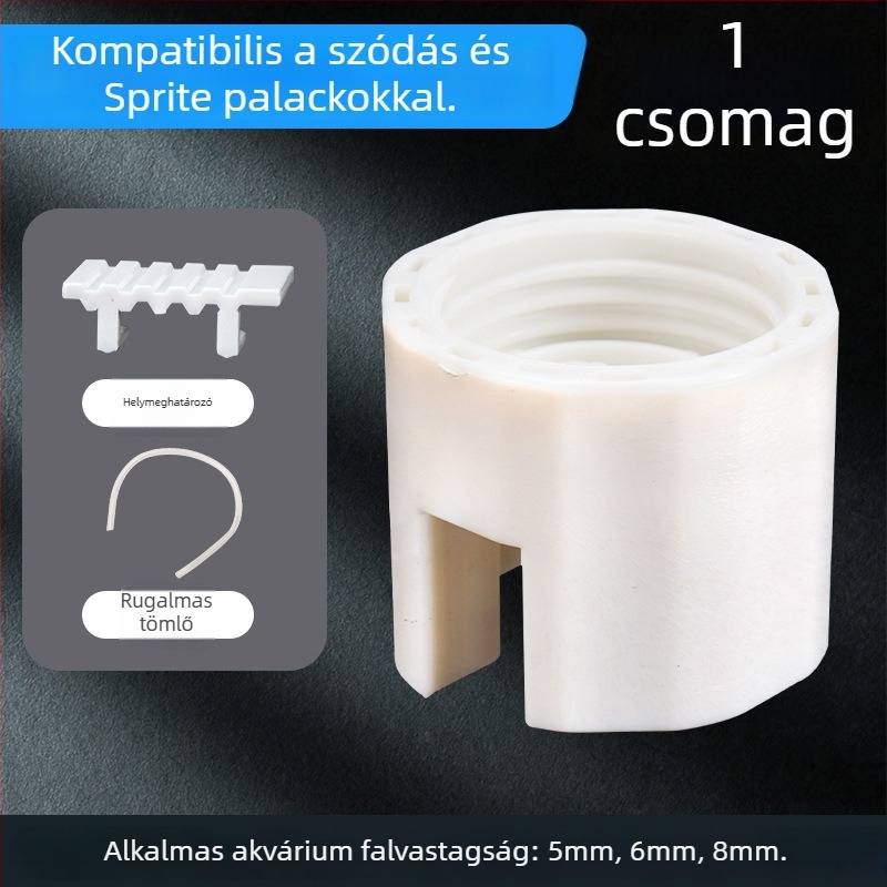 Automatikus akvárium víztöltő, kis vízszint-szabályozó, csepegő tartály, áramellátás nélkül, édes- és sósvizes akváriumokhoz