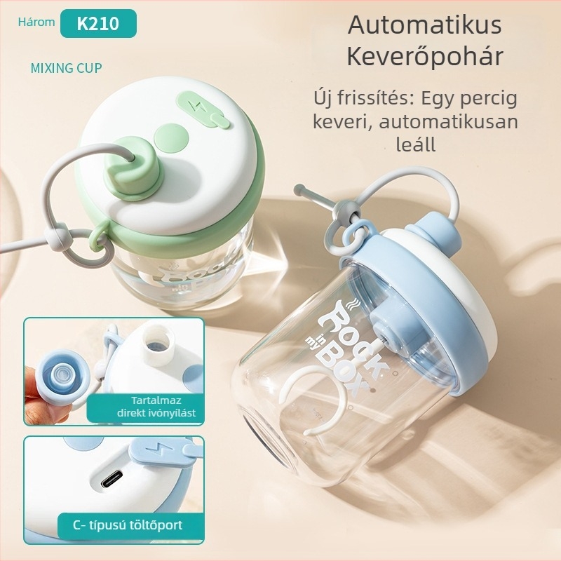 Type-C automata keverő pohár, élelmiszerbiztos anyagból, magas hőmérséklet-álló elektromos keverő pohár, gyerekeknek