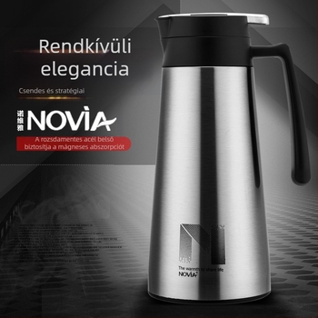 Noviya Tianjiao vákuum kávétermosz, belseje 304 rozsdamentes acél, izolált, 1,6 L