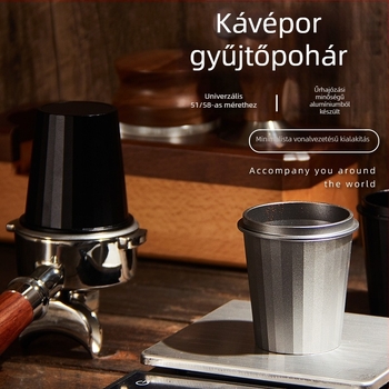 58 mm univerzális poros pohár kávéfőzőkhöz, kávé kiegészítők, aromás pohár és babos pohár