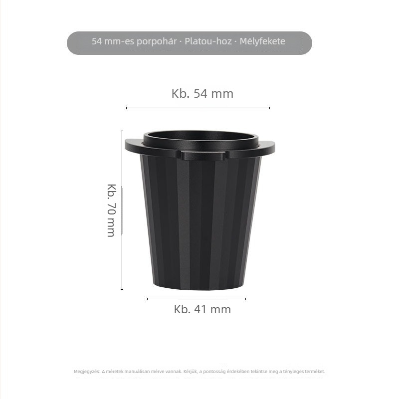 58 mm univerzális poros pohár kávéfőzőkhöz, kávé kiegészítők, aromás pohár és babos pohár