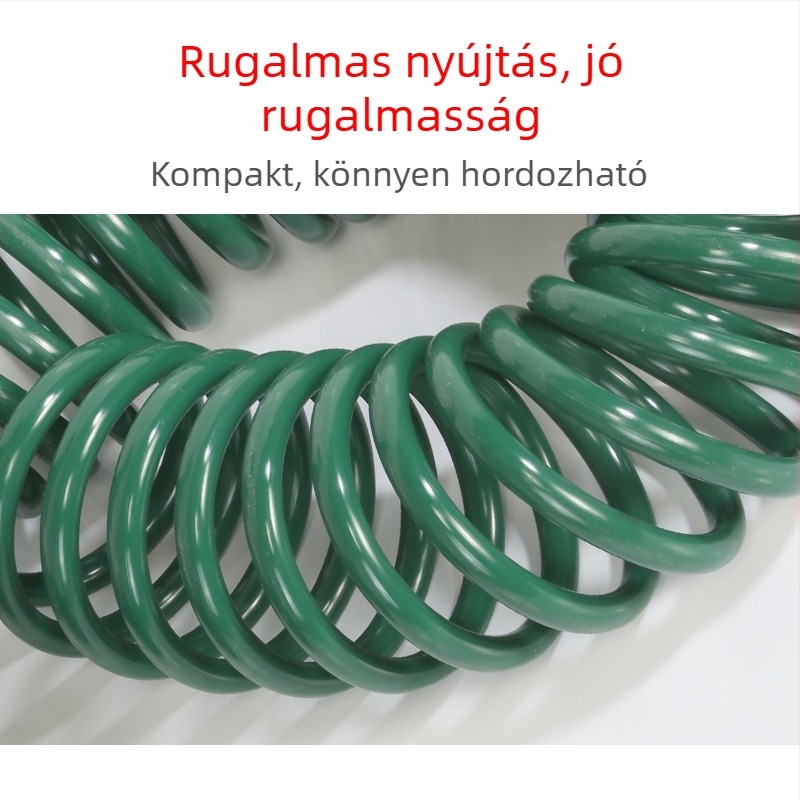 Teleszkópos magasnyomású tömlő autómosáshoz és kertek öntözéséhez, hordozható permetező