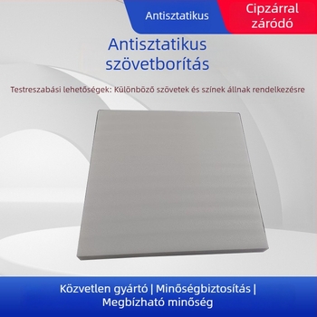 Egyedi EVA munkaasztal antisztatikus textilborítással, habosított panelborítással, összeszerelő sorhoz való asztali matt és vastag kopásálló textil táska.