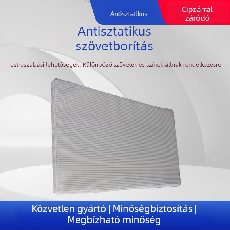 Egyedi EVA munkaasztal antisztatikus textilborítással, habosított panelborítással, összeszerelő sorhoz való asztali matt és vastag kopásálló textil táska.