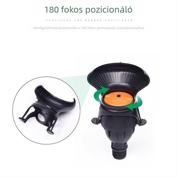 360° automata forgó öntözőfej kertekhez és gyephez