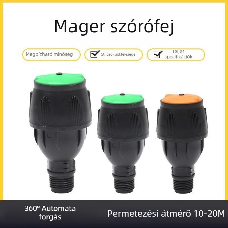 360° automata forgó öntözőfej kertekhez és gyephez