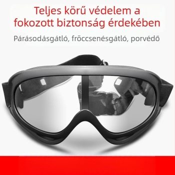 Brother Locke kerékpáros szemüveg, teljes burkolattal, páramentesítő, porálló, fröccsenés elleni védelem, uniszex