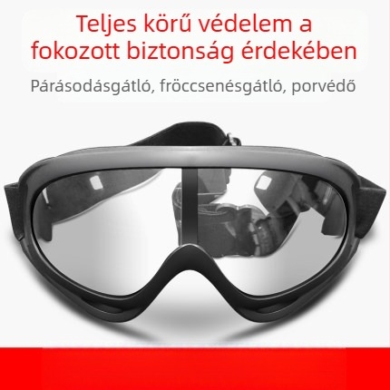 Brother Locke kerékpáros szemüveg, teljes burkolattal, páramentesítő, porálló, fröccsenés elleni védelem, uniszex