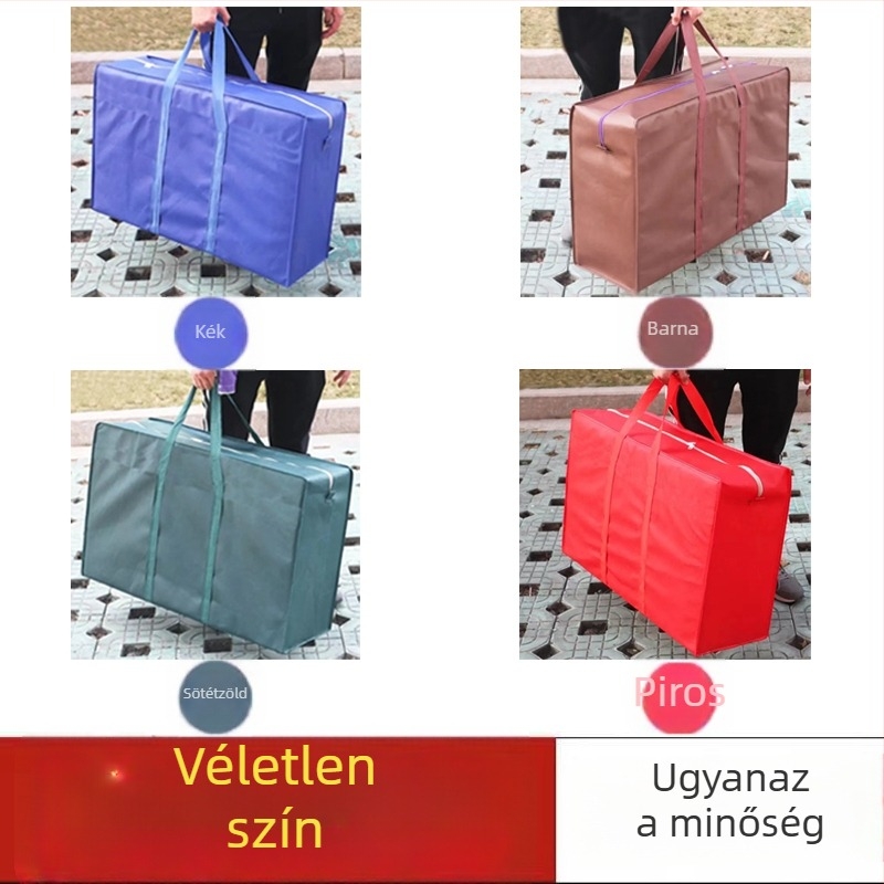 Kígyóbarázdás mintázatú, nem szövött textilből készült táska költöztetésre és tárolásra, három méretben: 50×40×20 cm, 75×50×28 cm, 90×55×28 cm