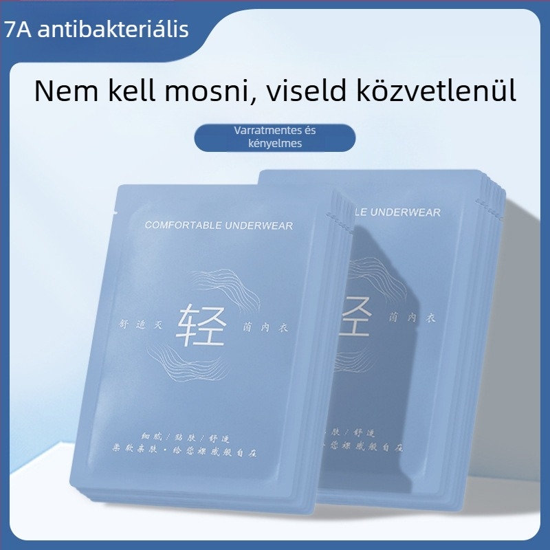 Egyszer használatos női melltartó egyedi csomagolásban, antibakteriális, mosás nélkül, varrásmentes, lélegző, utazásbarát és támogató